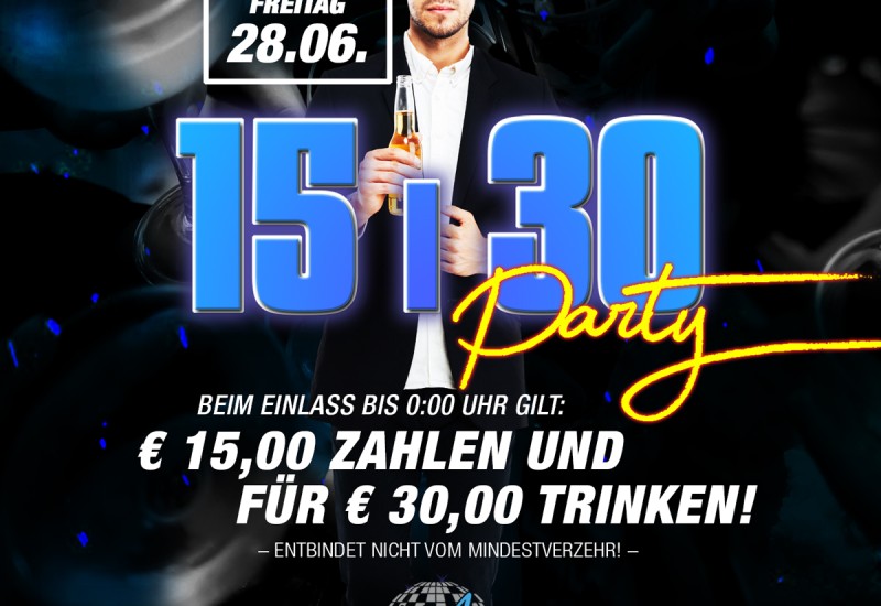 Fifty Fifty - 15,- €/30,- € - Party