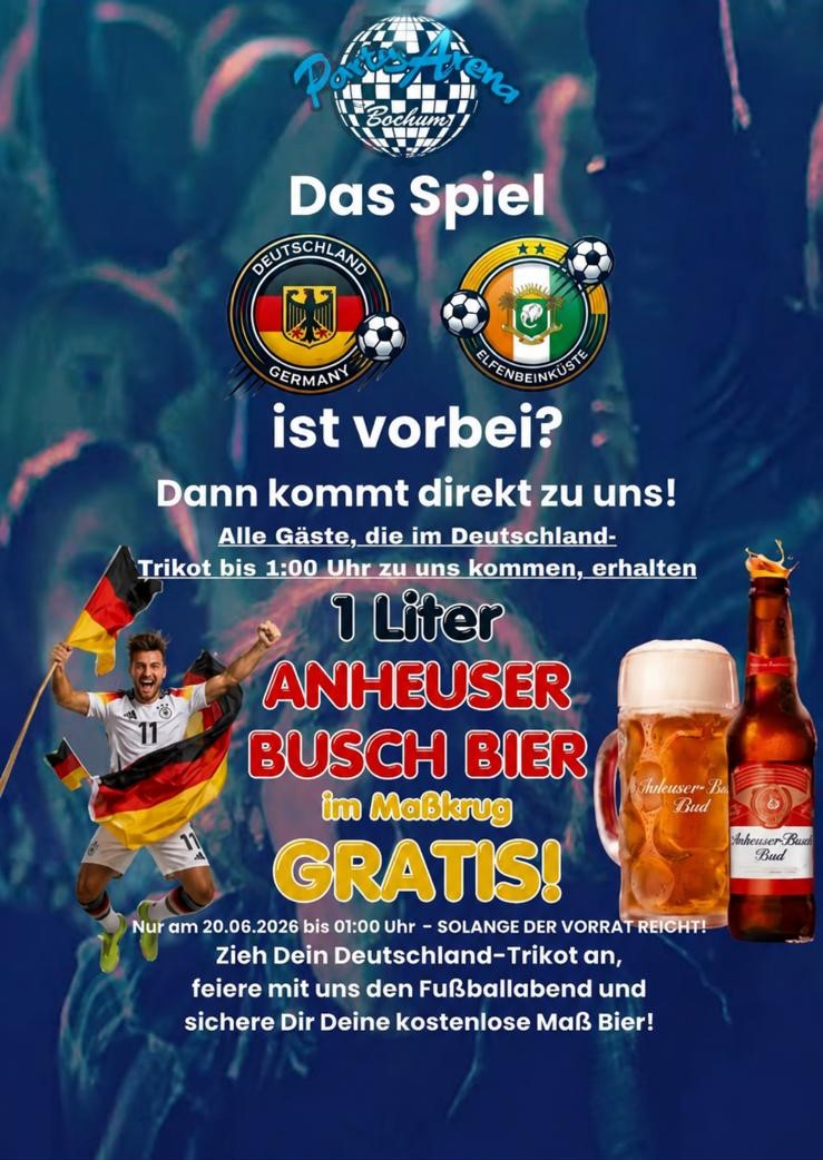 DAS SPIEL AM 20.06.26 - WIR FEIERN MIT EUCH 