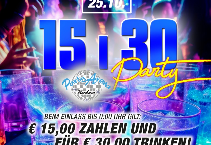 Fifty Fifty - 15,- €/30,- € - Party