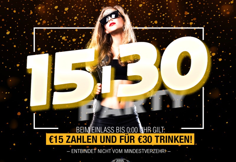 Fifty Fifty - 15,- €/30,- € - Party