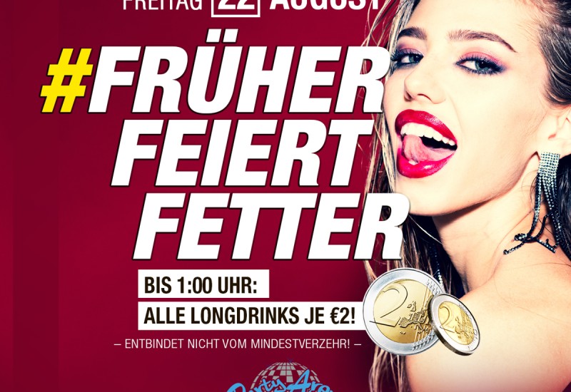 FRÜHER FEIERT FETTER
